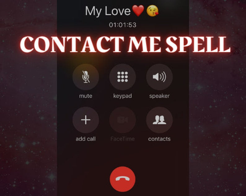 Contact me spell /communication