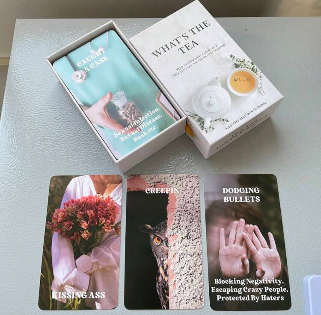 Whats The Tea -Divination Oracle Cards