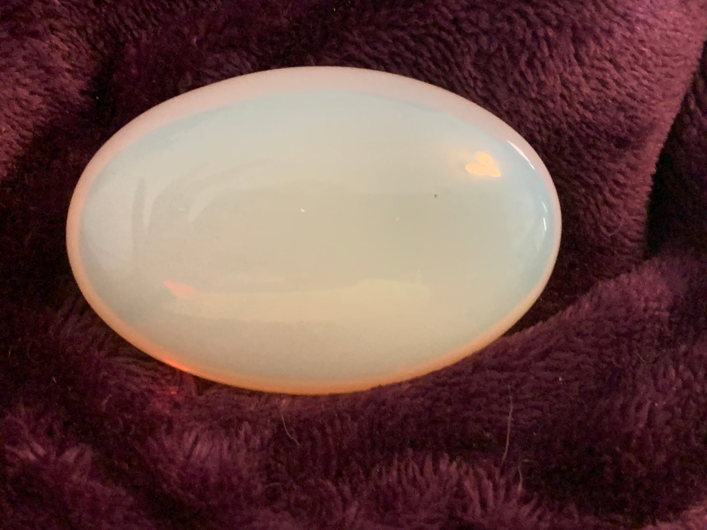 Opalite Palm Stone