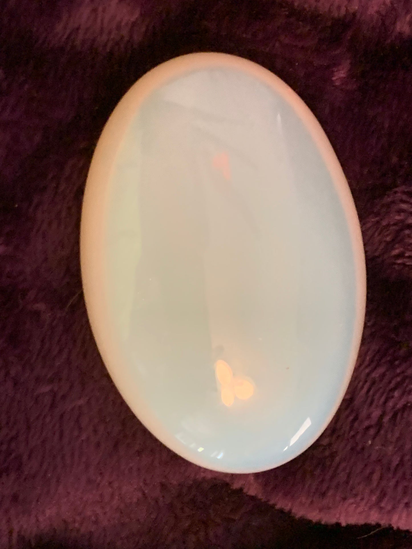 Opalite Palm Stone