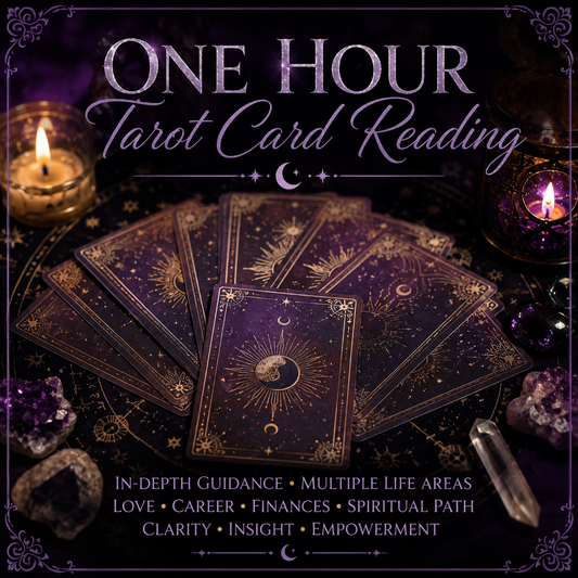 60-Minute Premium Tarot & Spiritual Guidance Session