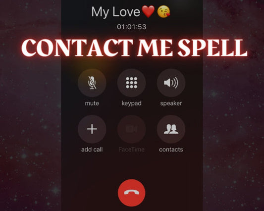 Contact me  spell /communication