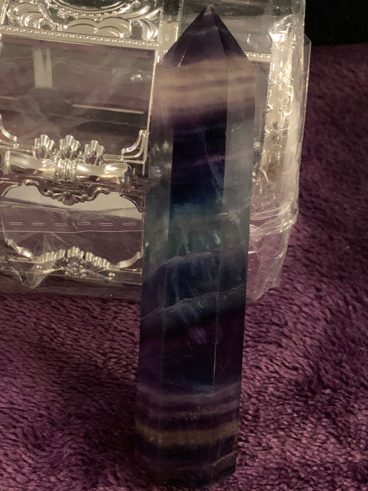 Rainbow Flourite Tower Point