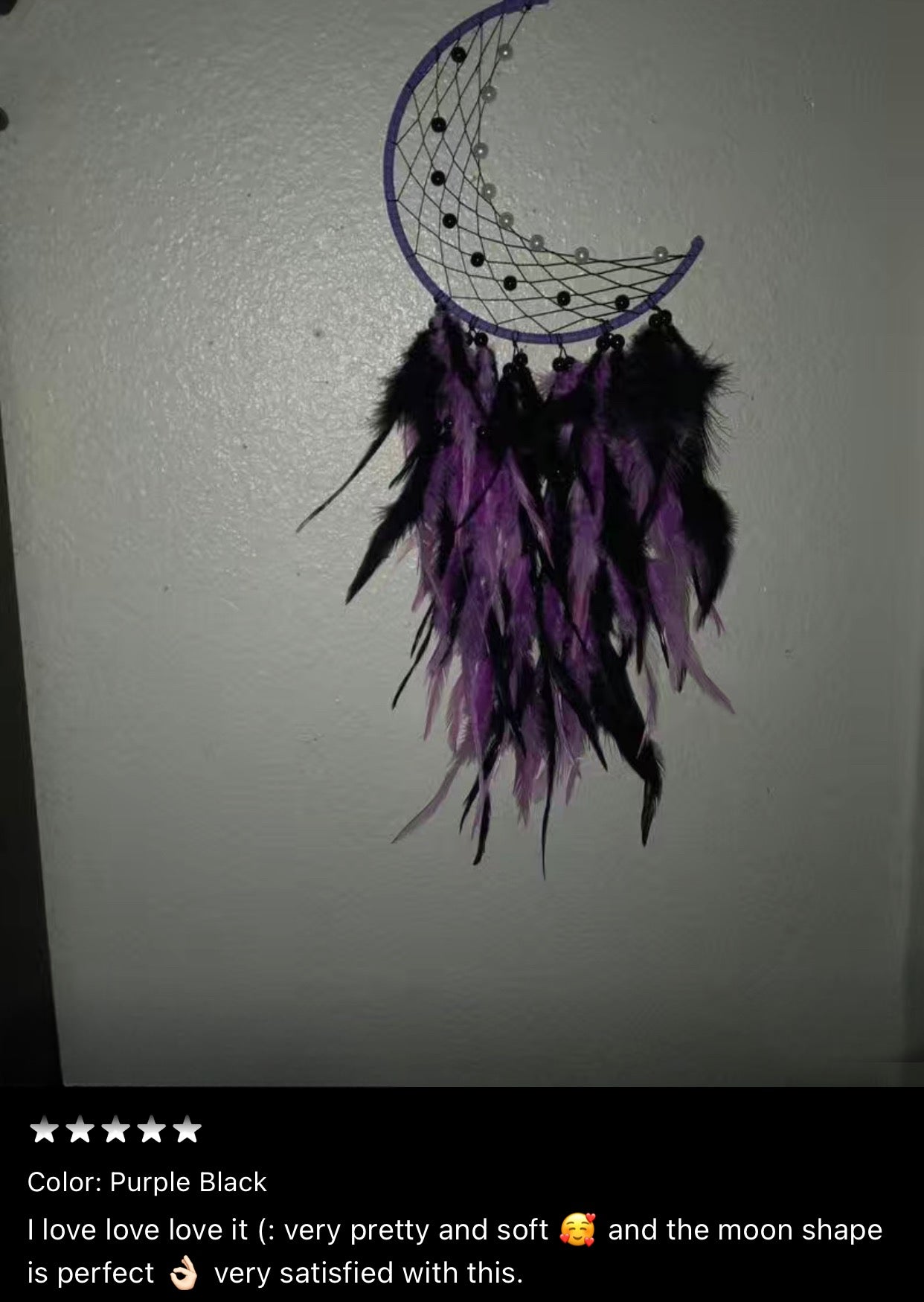 Bohemian Moon Dream Catcher