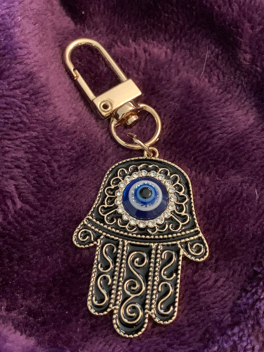 Evil Eye Keychain / Hamsa