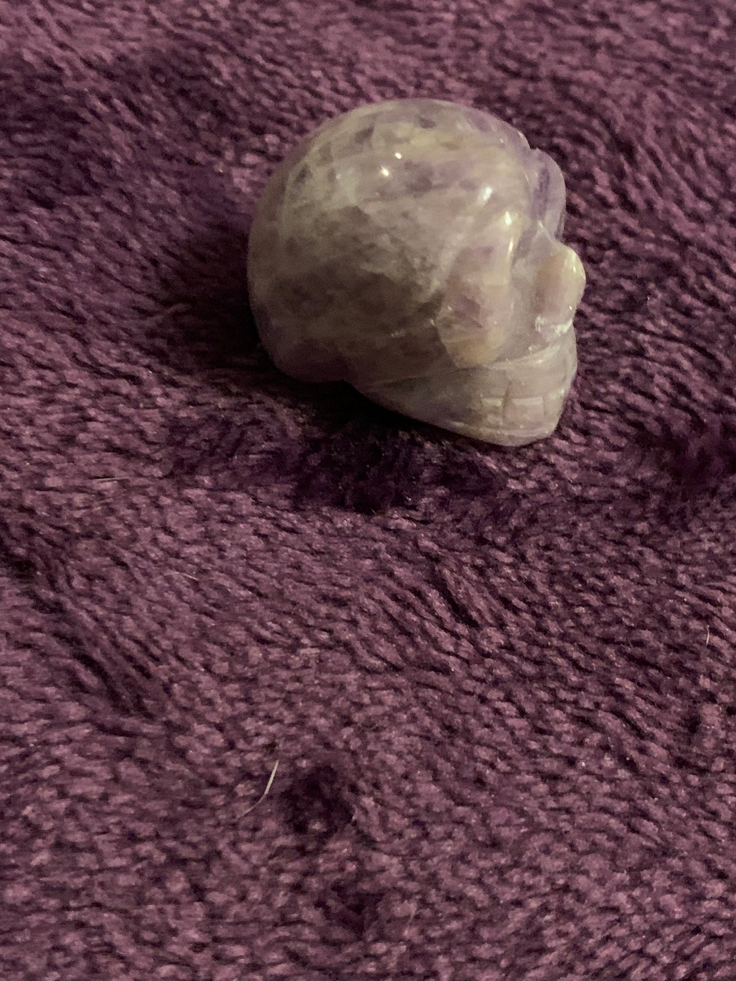 Mini Amethyst Skull