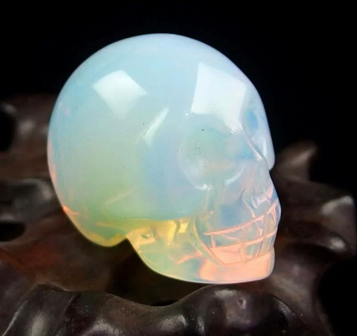 Opalite Skull