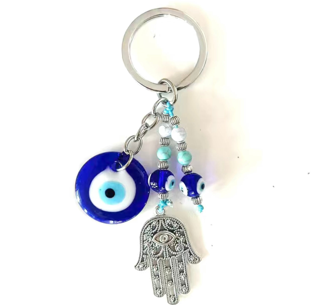 Evil Eye Hamsa Keychain🧿🪬