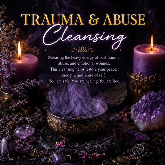 Trauma  Spiritual  Cleanse /Intensive Healing Service for Spiritual Trauma -