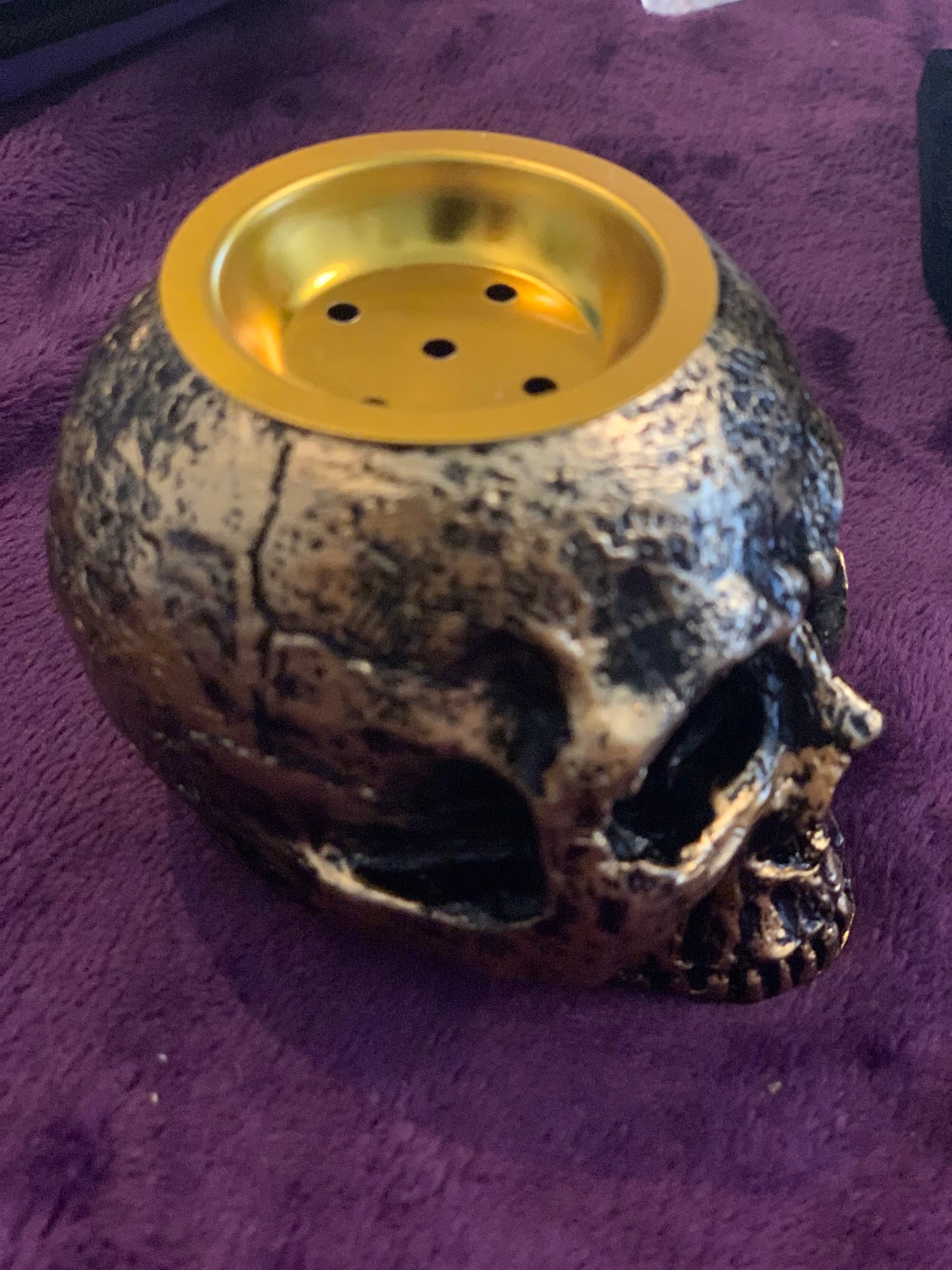 Skull Back-flow Incense Burner