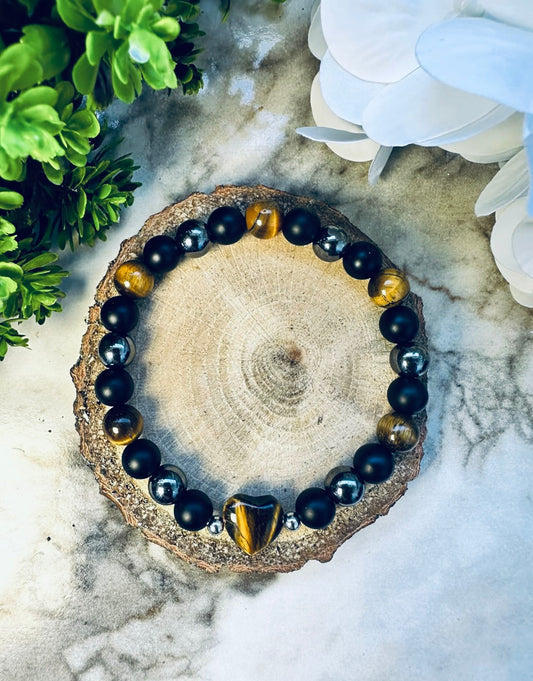 Tigers Eye Protection Bracelet