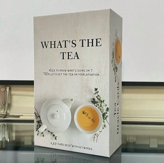 Whats The Tea -Divination Oracle Cards