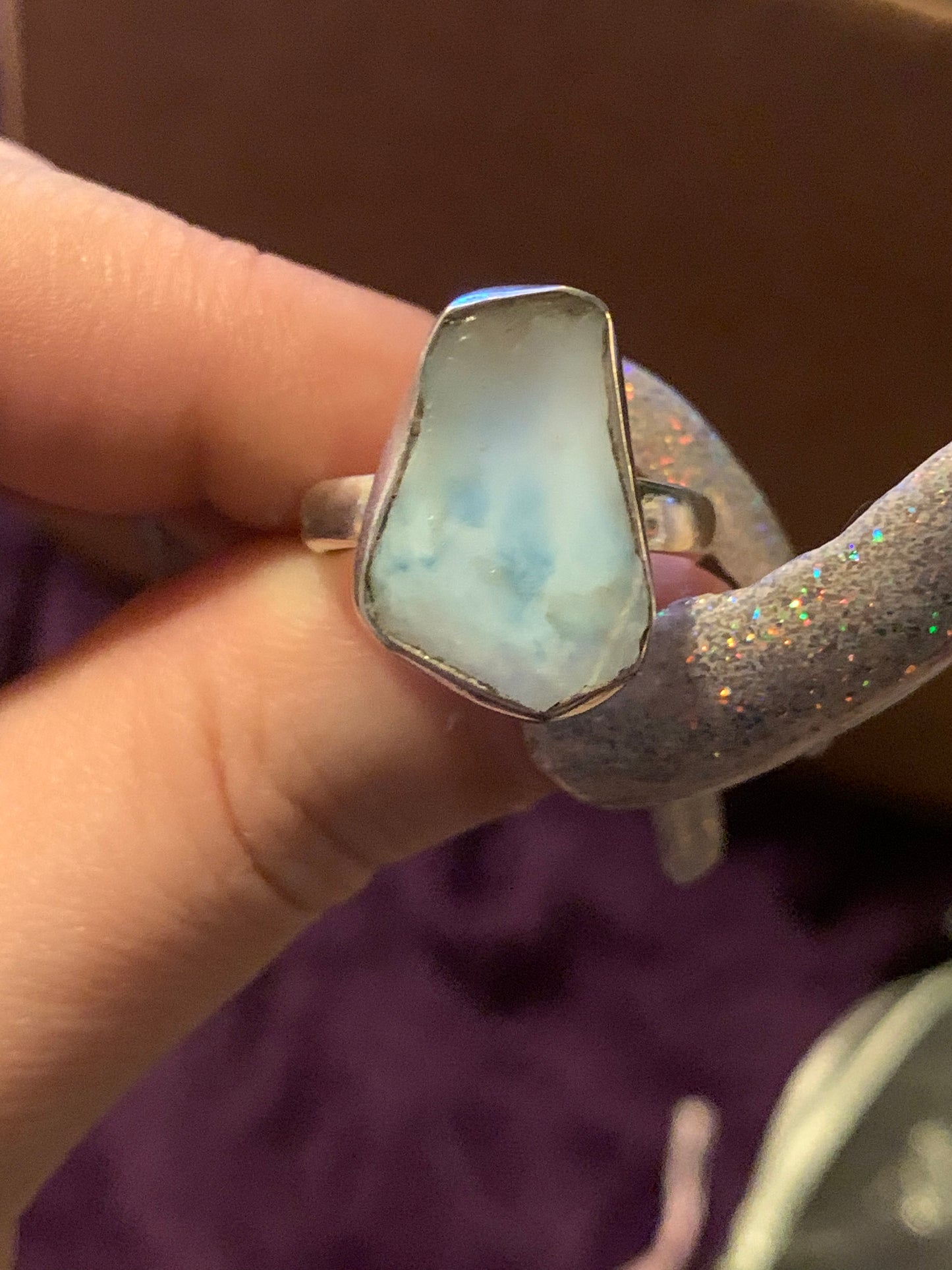 Larimar Ring