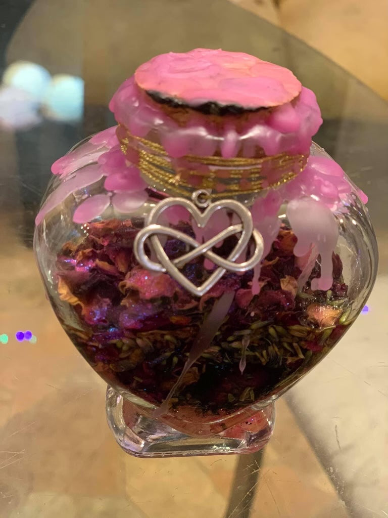 Custom Love Drawing Spell Jar