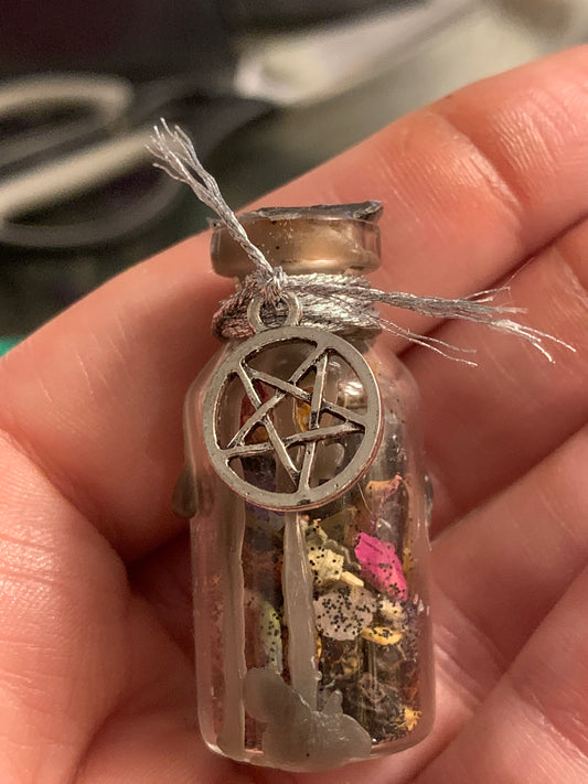 Mini Protection Spell Bottle