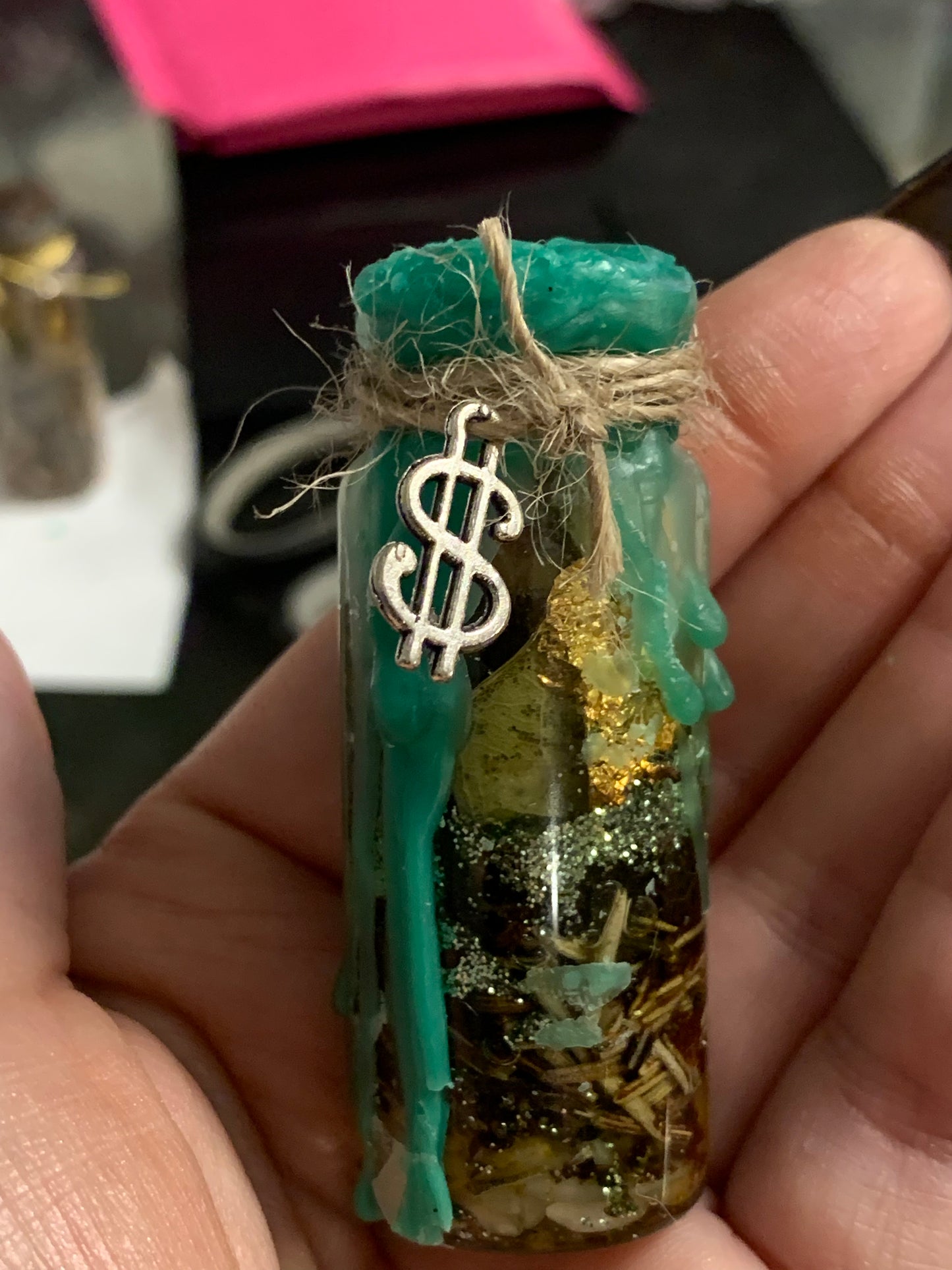 Money /Abundance Spell Bottle