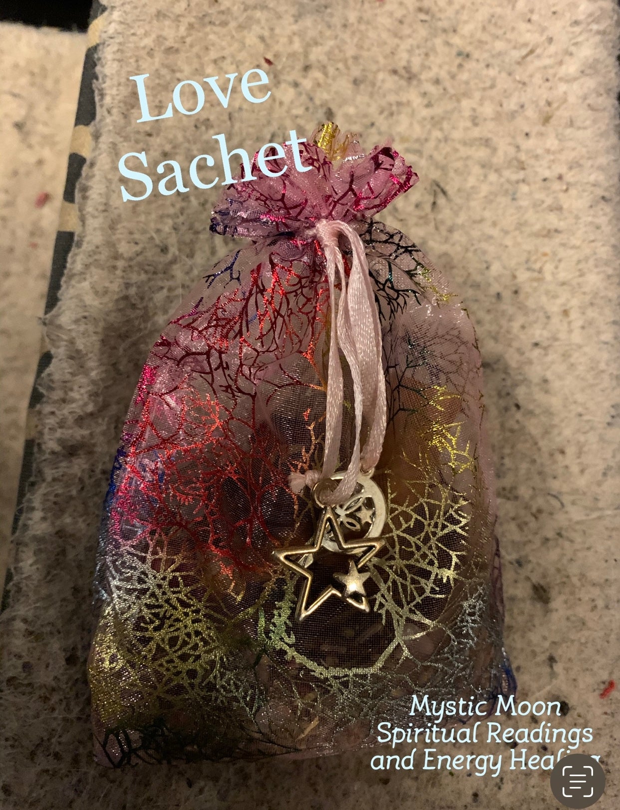 Attraction Love Spell Sachet ~ Love Spell Sachet ~ Witch Spell Sachet ~ Love Sachet